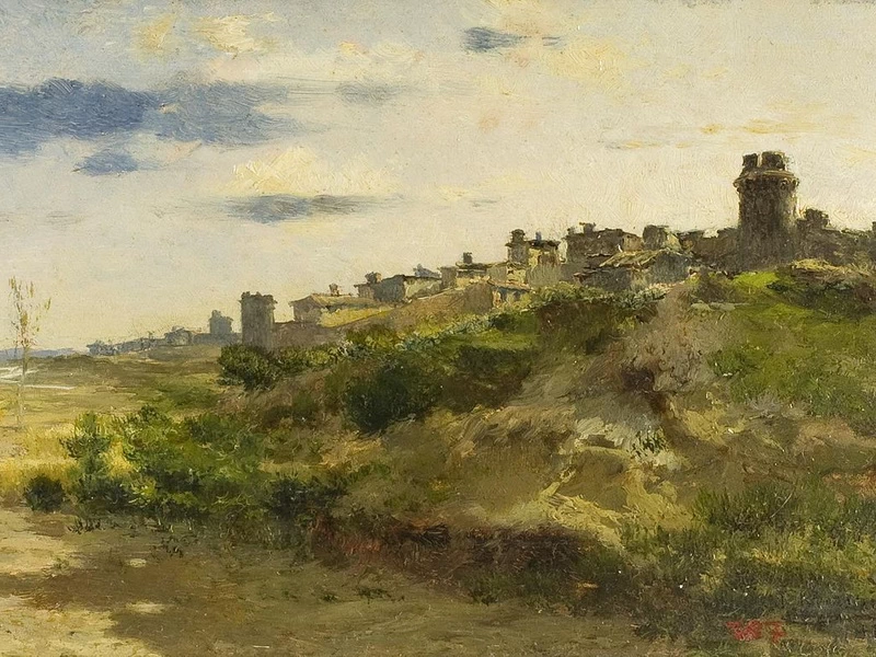1841-Josep Masriera i Manovens - Paesaggio - Museu Victor Balaguer